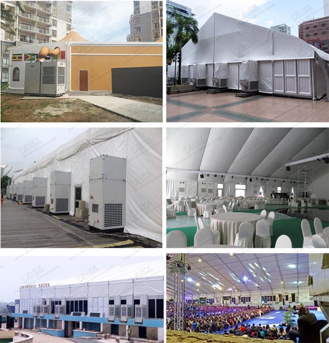 sistemas de refrigeración por aire de la eficacia alta 264000BTU/aire acondicionado industriales del remolque de la tienda para los acontecimientos al aire libre