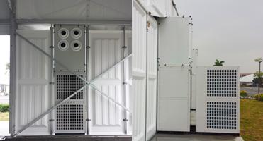 CA modificada para requisitos particulares 30HP unidades del aire acondicionado/de aire acondicionado de 25 toneladas para las tiendas