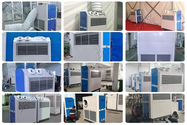 aire acondicionado de la tienda de la conferencia 21.75kw/sistemas de enfriamiento móviles de las tiendas