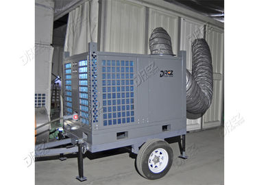 equipo de enfriamiento al aire libre montado remolque del aire acondicionado 72.5kw para la tienda doble de la cubierta