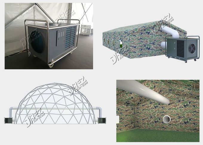 Unidades de aire acondicionado portátiles al aire libre compactas integradas para la tienda de los militares/del partido
